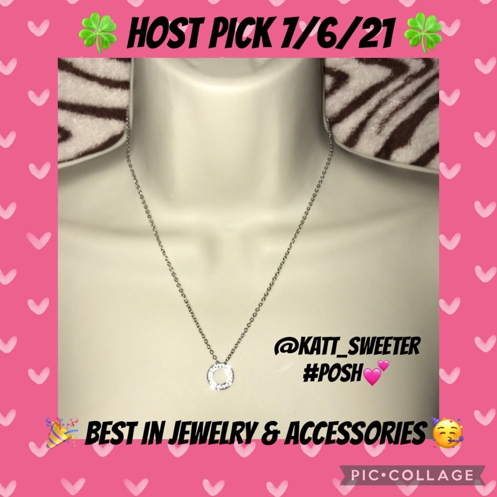 Ashlynn Avenue Sofia 18k white Gold plated Pendant